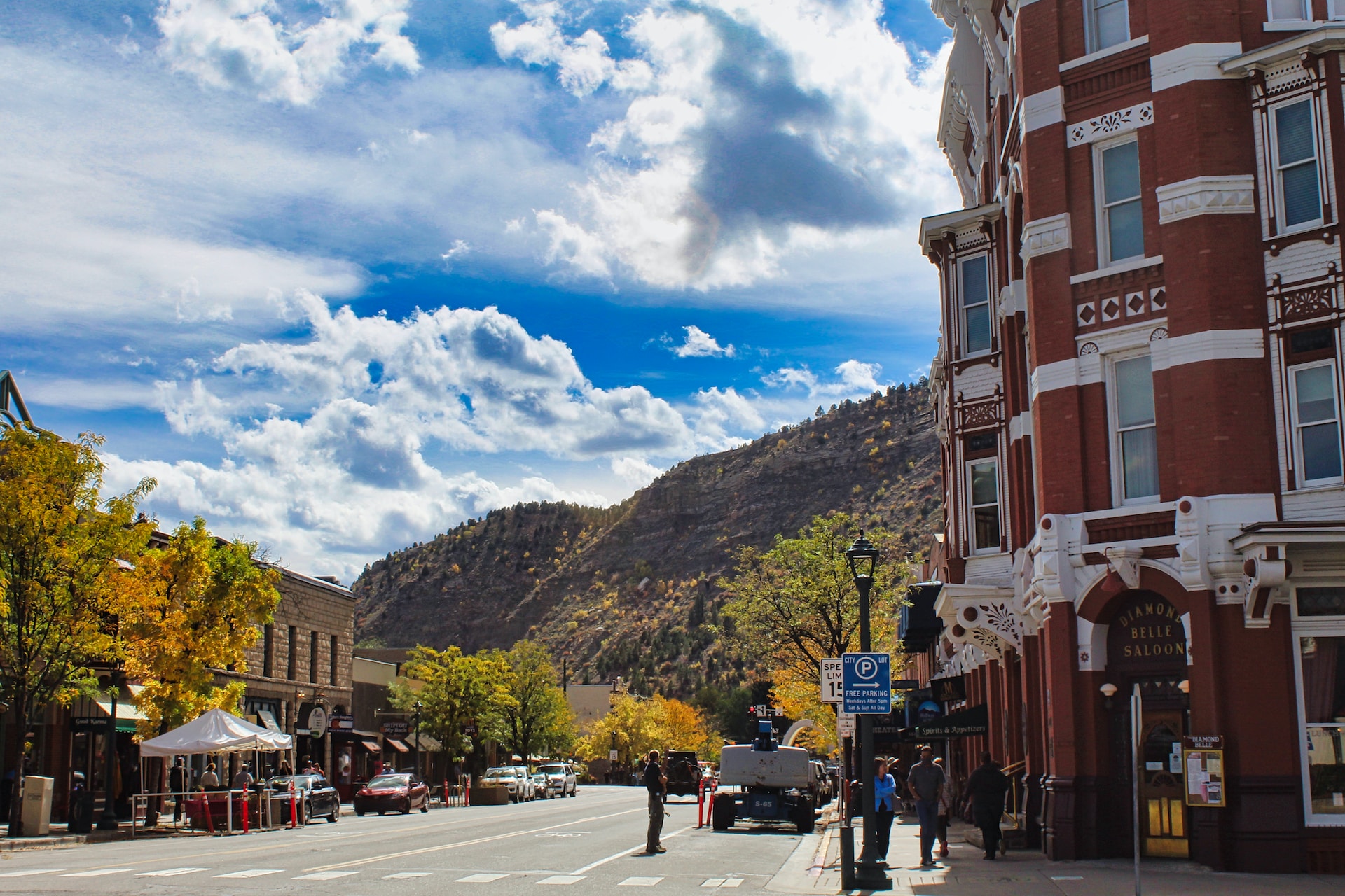 view of downtown Durango