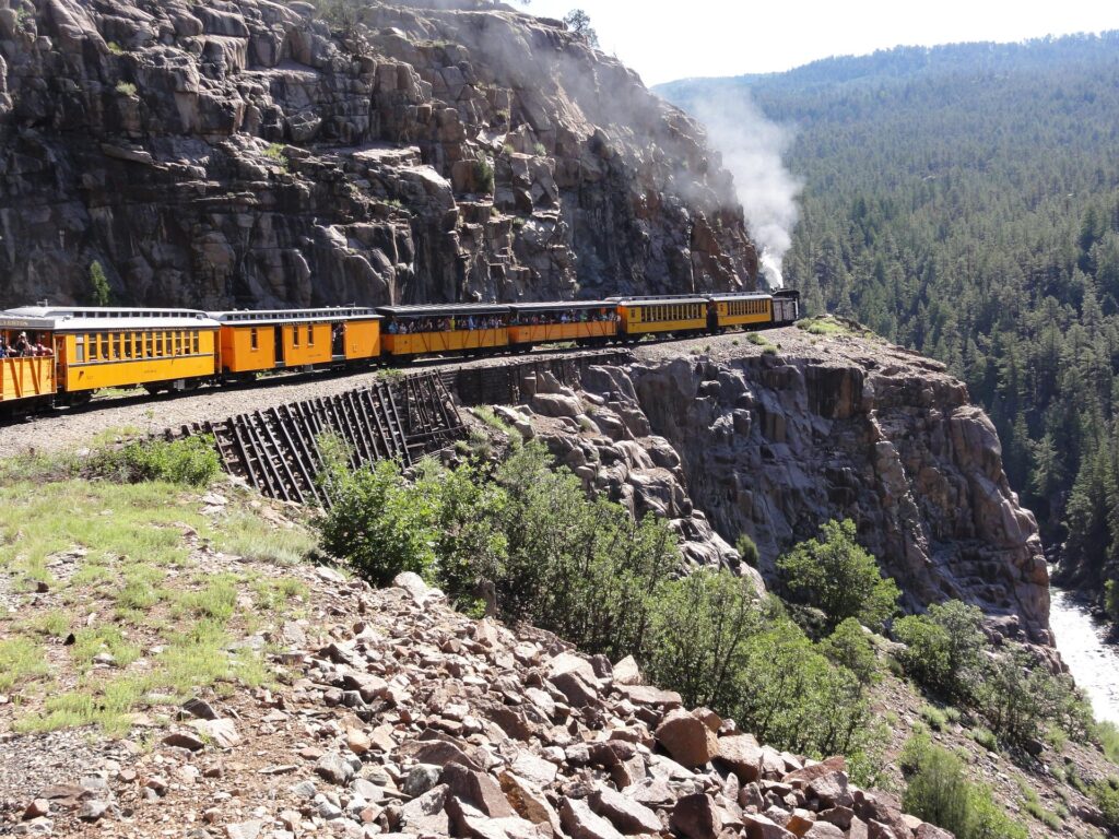 One of Colorado's most iconic trains, available on a Valentine’s Day Getaway in Durango