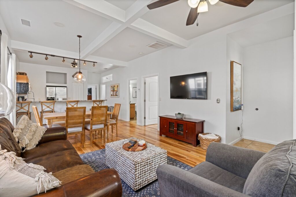 Living room in one of our Durango vacation rentals