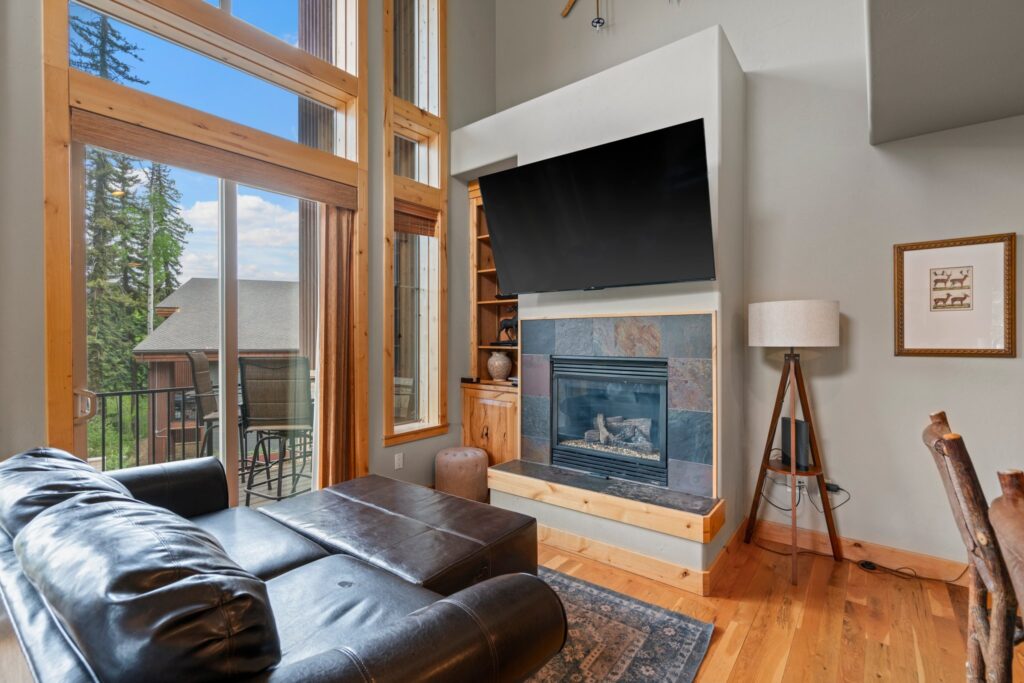 Living area in one of our Durango vacation rentals